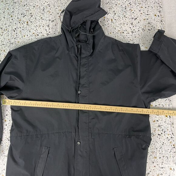 Outback Trading Company Men's Packable Parka Pak-a-roo Rain Jacket XLarge Black - Picture 9 of 11